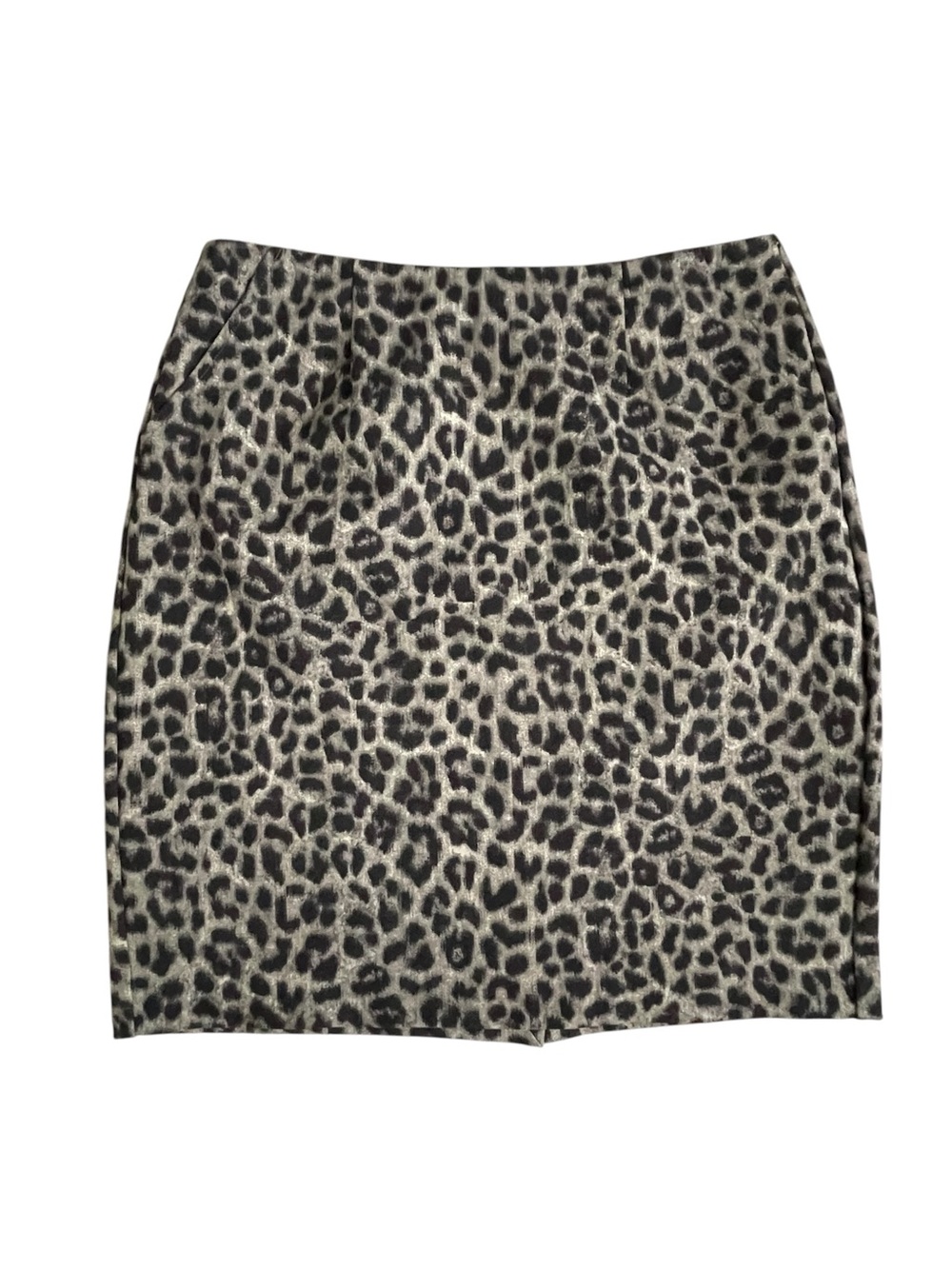 Cabi Jungle Skirt Leopard Print Pencil Skirt Women’s Size 6